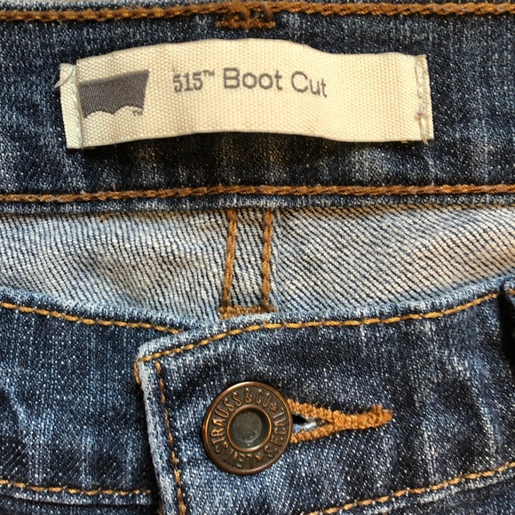 515 Womens Bootcut Medium Wash Jeans Size 6M - Picture 3 of 6